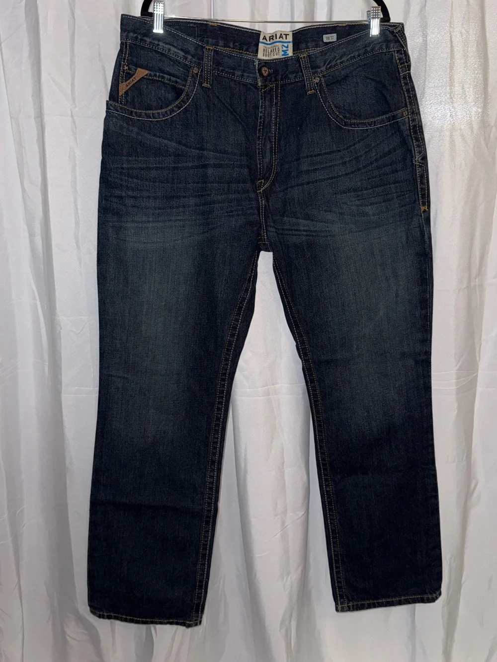 Ariat Men’s Indigo Straight-Leg Jeans